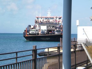 The ferry from Fajardo to Vieques is a fun ride.